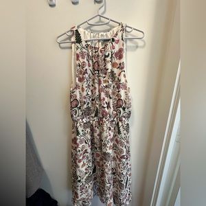 Sleeveless midi dress